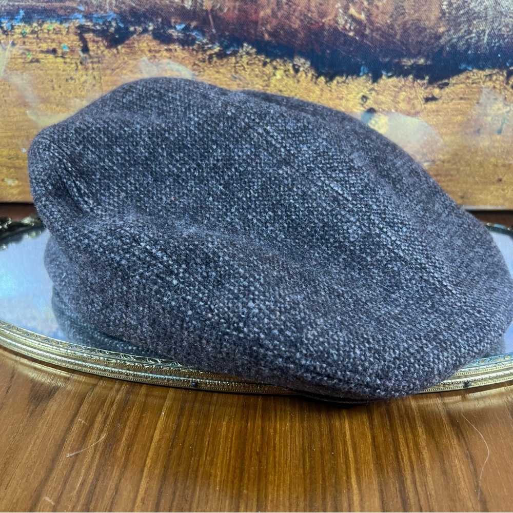 Woolrich Tweed Brown Cap Size Medium Great Condition